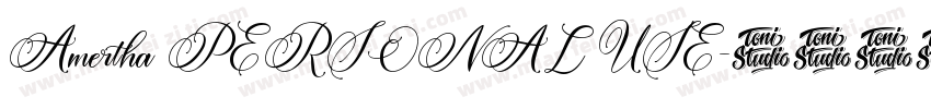 Amertha PERSONAL USE字体转换